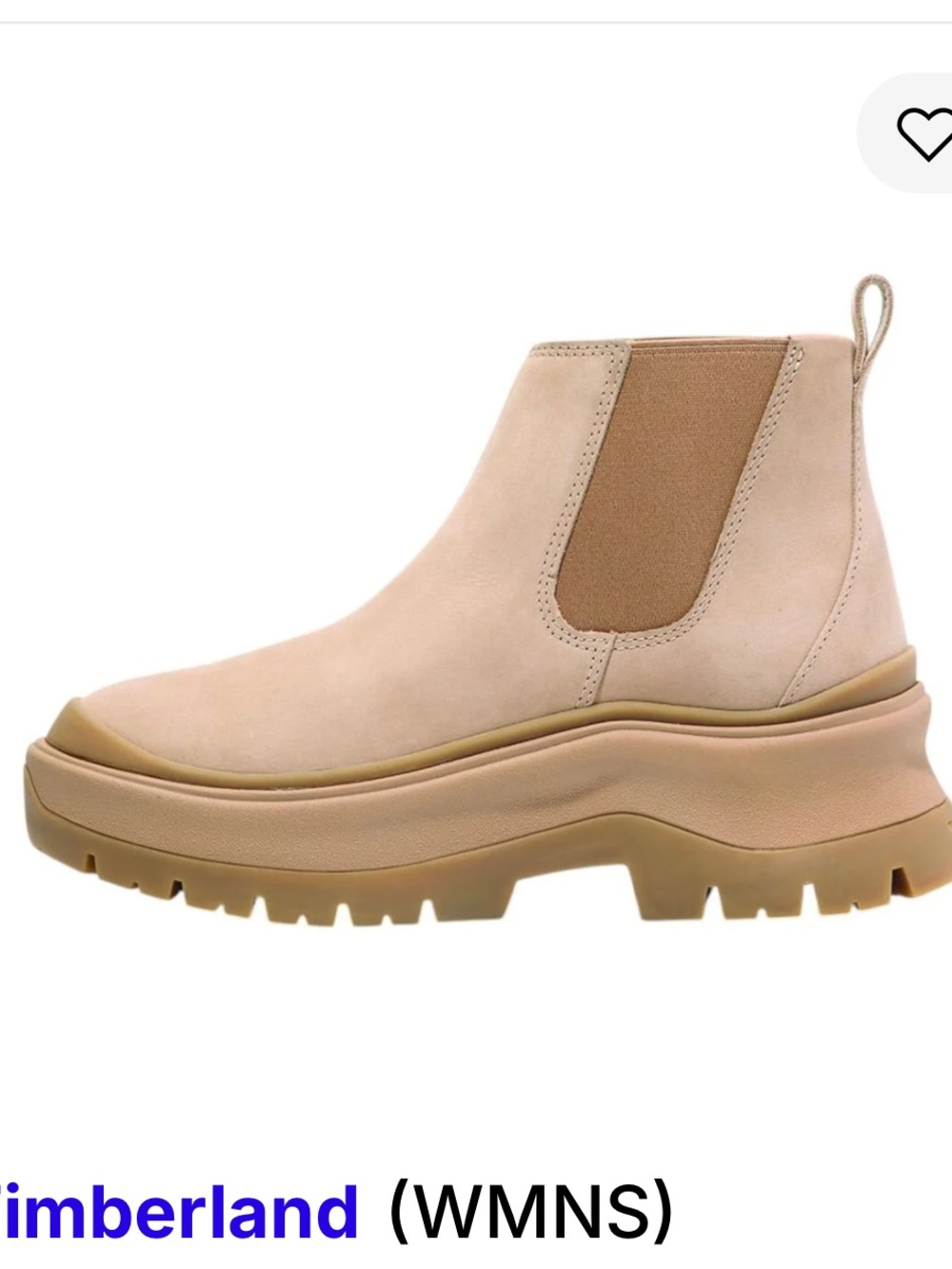 Timberland Roxie Lane platform Chelsea boots